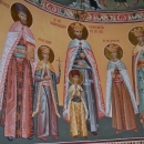Sfintii Mucenici  Brancoveni cu Sfetnicul Ianache Absida Nord